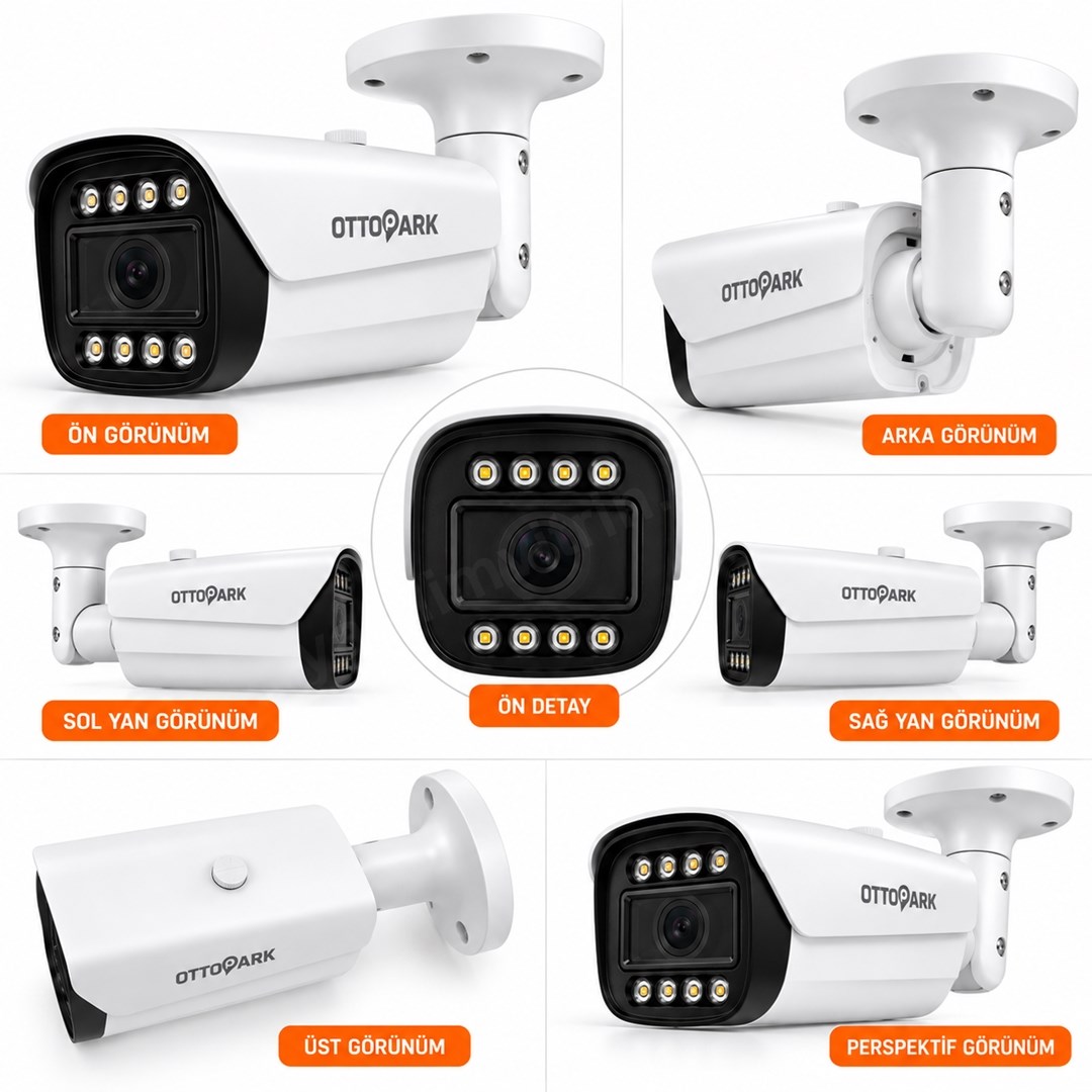 Ottopark OttoPark EM-600 PLUS 5MP ANPR Plaka Tanıma Kamerası