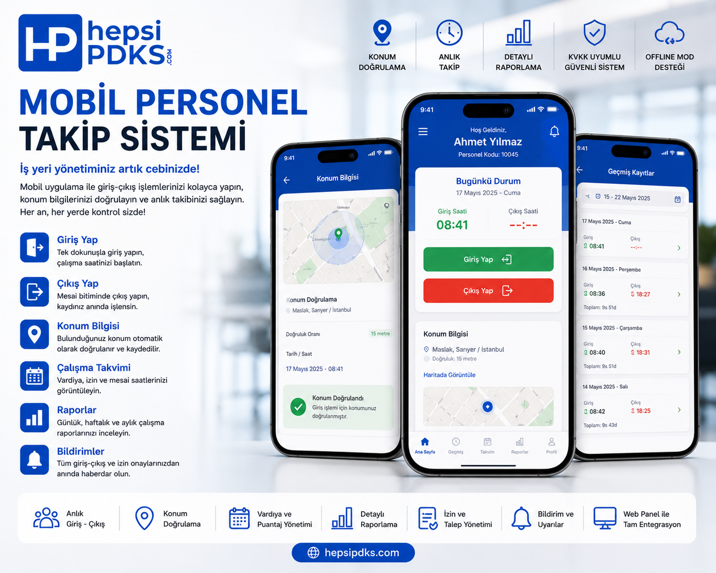 Mobil Personel Takip Sistemi