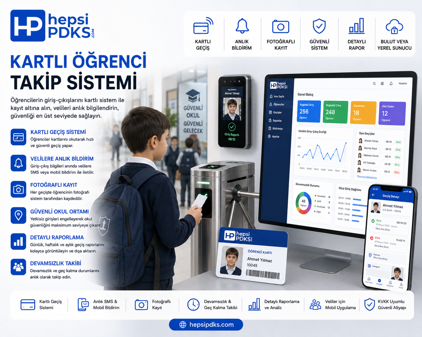 Kartlı Öğrenci Takip Sistemi